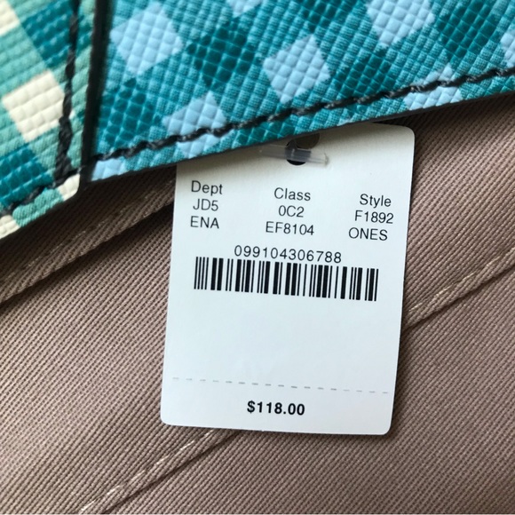 J. Crew Gingham Print Clutch - Picture 9 of 16